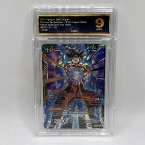 Dragon Ball Super Ultra Instinct Son Goku, Divine Technique BT23-110 SR Graded 9